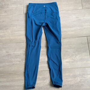 Lululemon Blue Athletic Leggings
